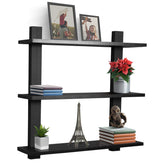 Asymmetric Floating Shelf (3-Tier) - Sorbus Home